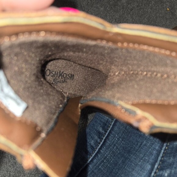 OshKosh  B'gosh Toddler Knee-High Boots – Size T4 (9-12 months) - Picture 6 of 8